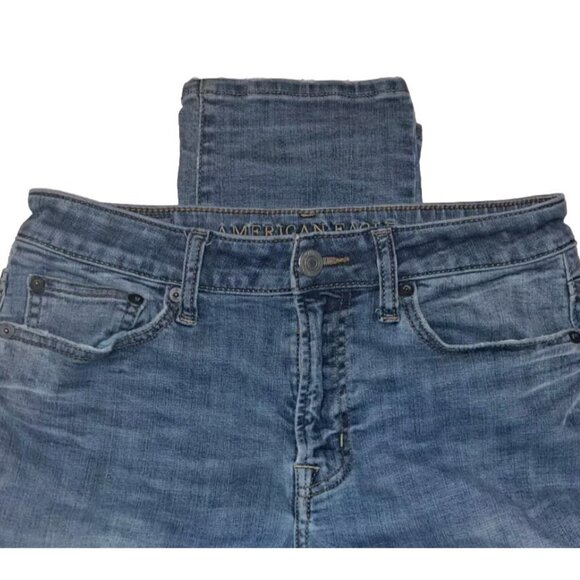 American Eagle Mens 360 Degree Extreme Flex Blue Slim Jeans 29x30 - Picture 3 of 8